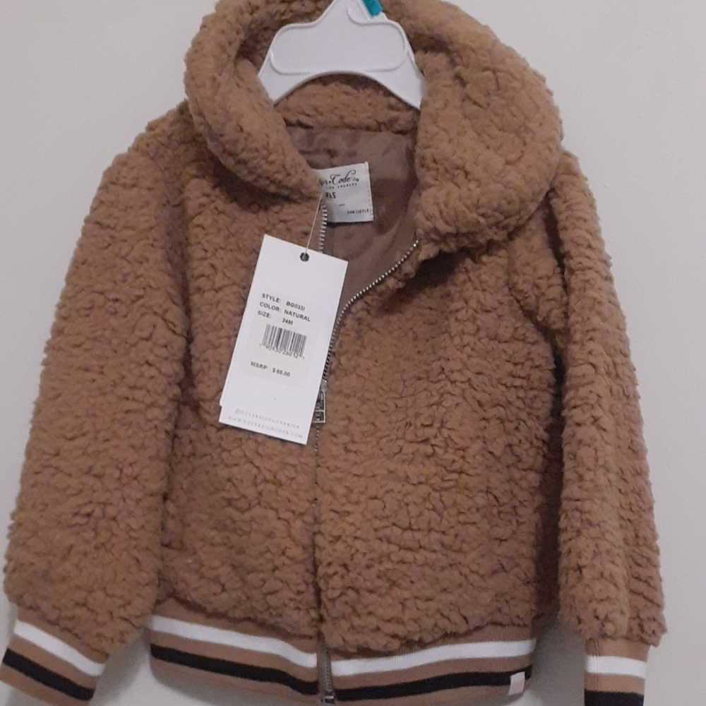 Sovereign code jacket  girls 24 mos nwt